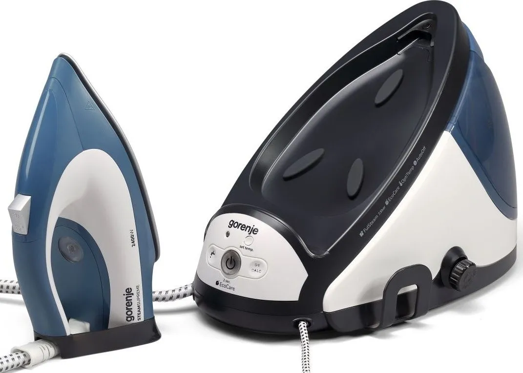 Fier de călcat cu generator de abur Gorenje SGH2400BB, 2400W, Albastru deschis