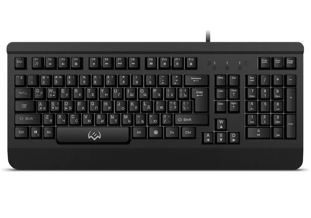 Tastatură SVEN KB-G9450, Cu fir, Negru