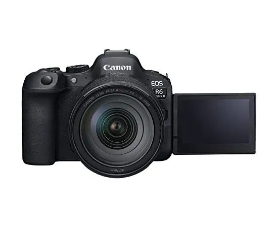 Aparat Foto Mirrorless Canon EOS R6 MkII RF 24-105 L IS, Negru