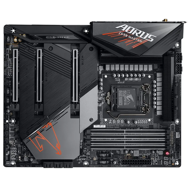 Placă de bază Gigabyte Z590 AORUS MASTER, LGA1200, Intel Z590, ATX