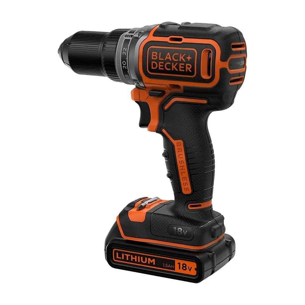 Аккумуляторная дрель-шуруповерт Black+Decker BL186KB-QW