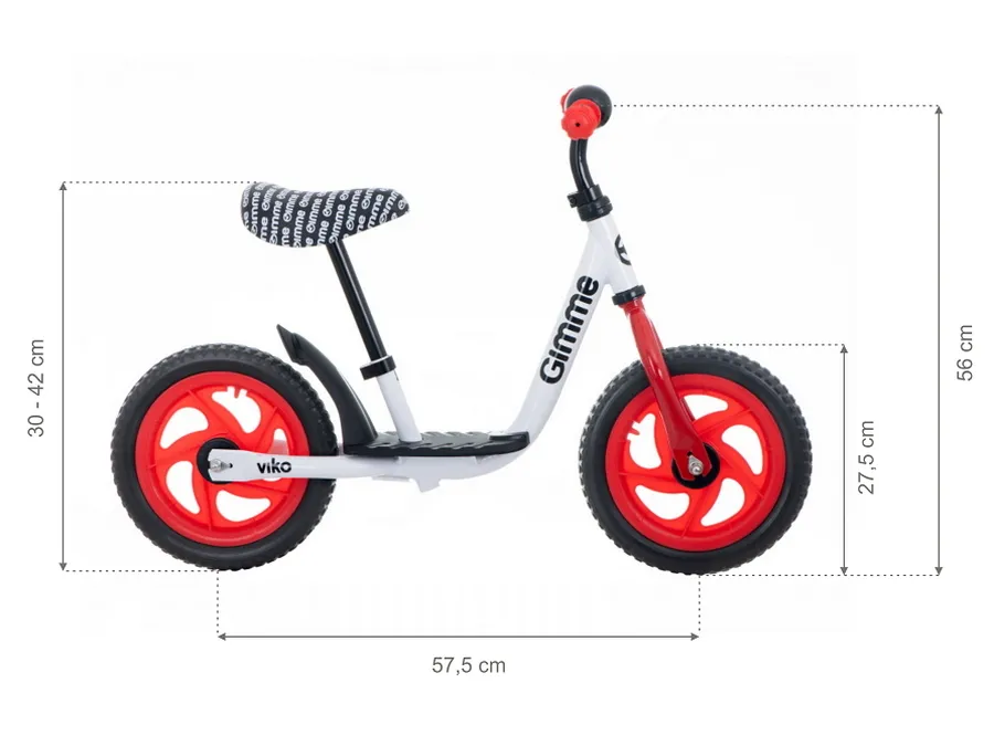 Bicicletă Gimme Viko, Roșu
