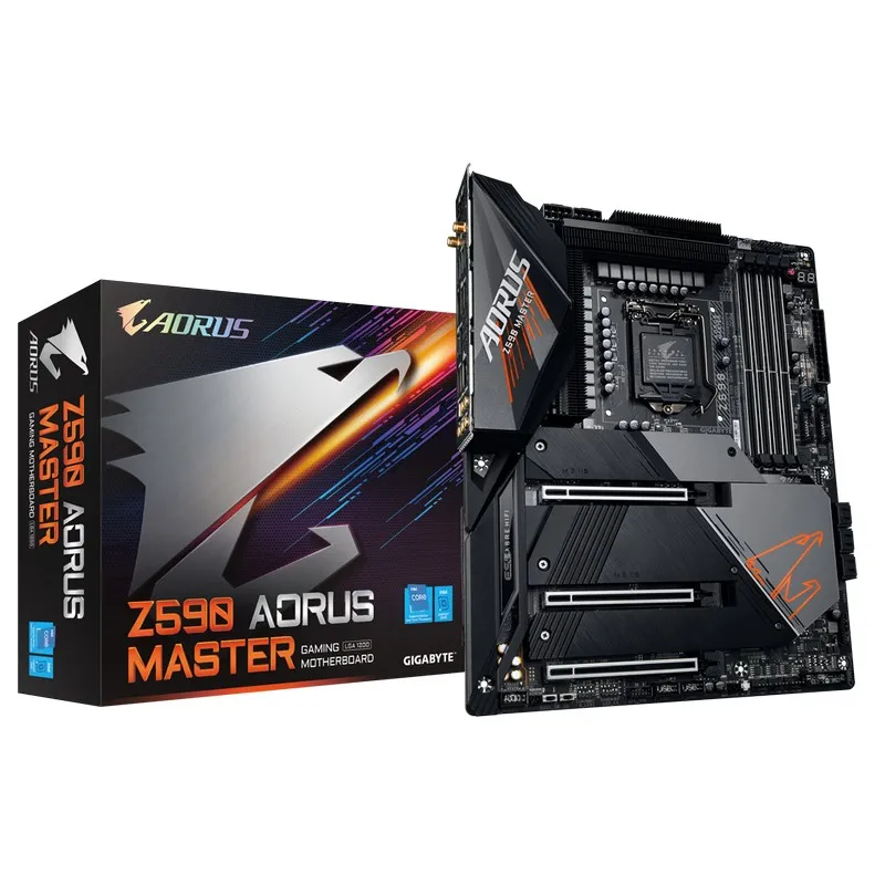 Placă de bază Gigabyte Z590 AORUS MASTER, LGA1200, Intel Z590, ATX