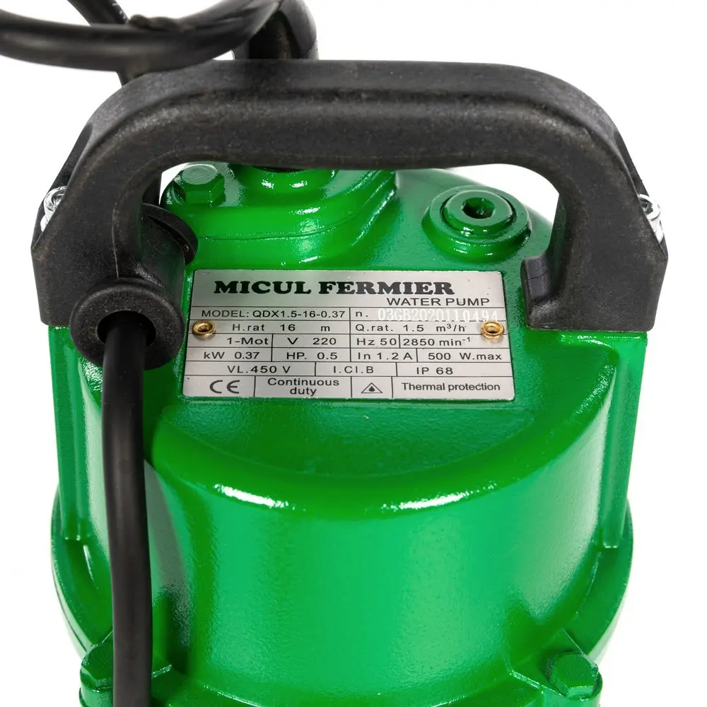 Pompa submersibila Micul Fermier 0,37kW (Apa curata)