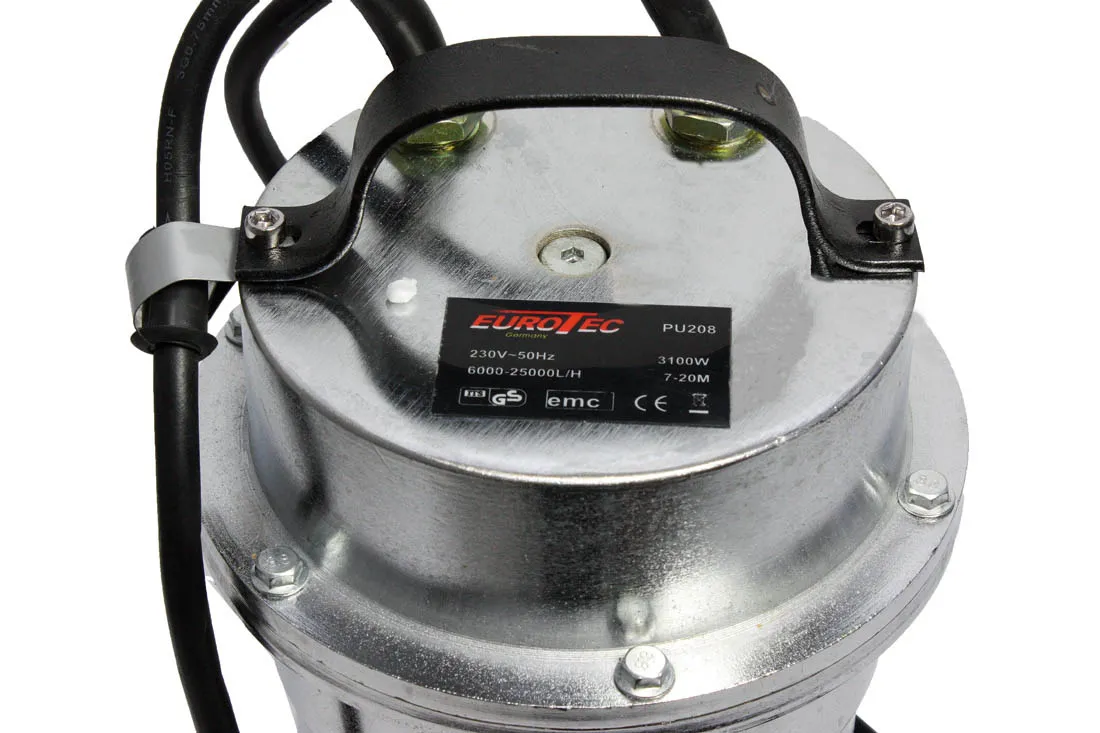 Pompa submersibila Micul Fermier 3kW  inox cu plutitor (apa murdara)