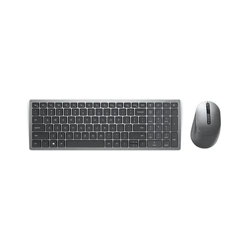 Set Tastatură + Mouse DELL KM7120W, Fără fir, Gri