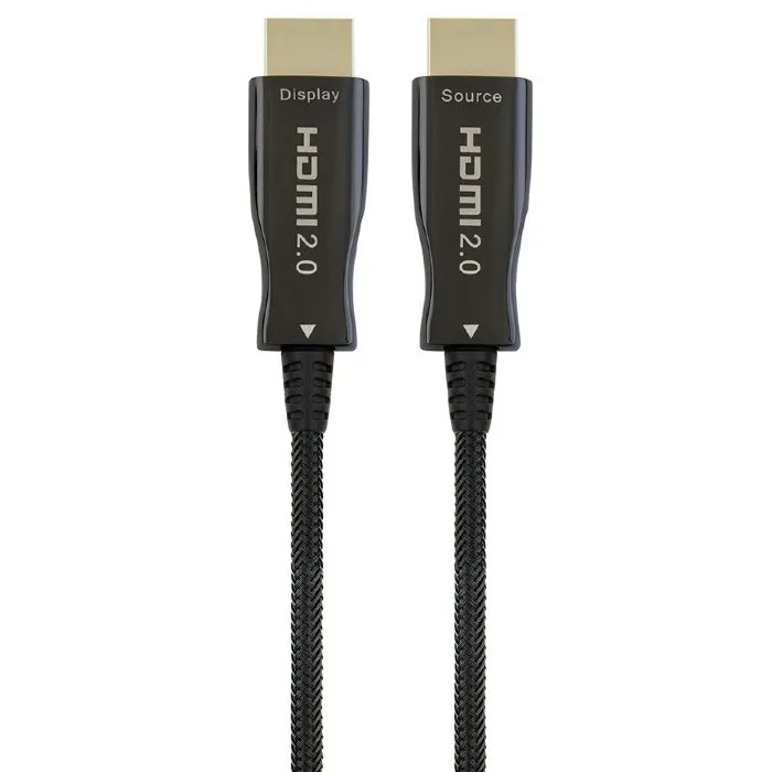 Cablu Video Cablexpert CCBP-HDMI-AOC-20M, HDMI (M) - HDMI (M), 20m, Negru