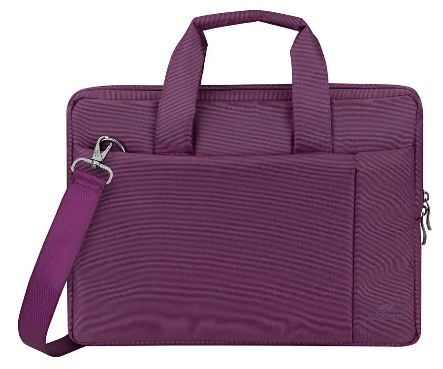 Geantă pentru Laptop RivaCase Central, 13.3", Poliester, Violet