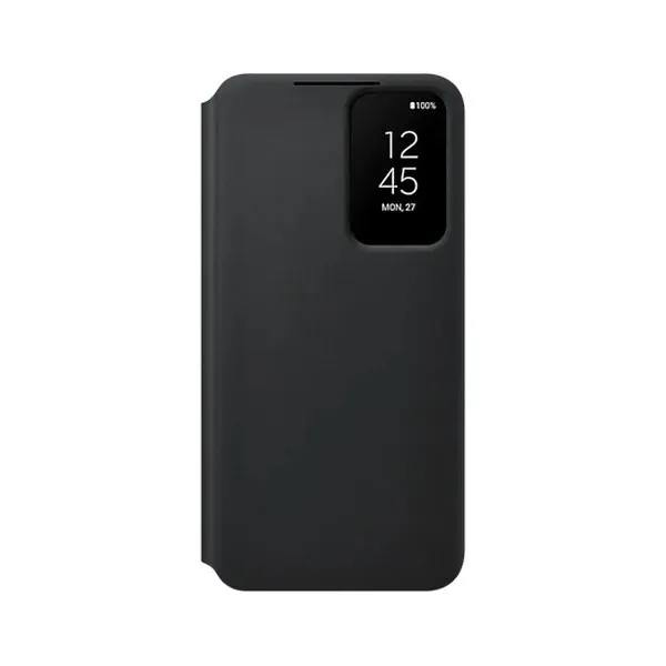 Husă tip carte Samsung Smart Clear View Cover for Galaxy S22, Negru