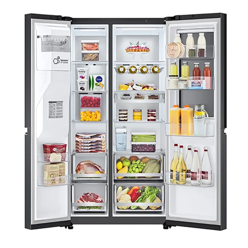 Frigider LG GSXV91MCAE, DoorCooling+, Negru