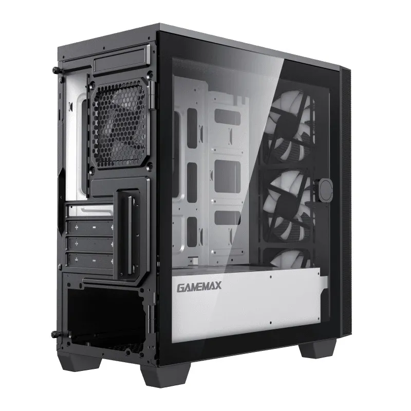 Carcasă PC Gamemax Aero Mini, Mini-Tower, ATX, Negru