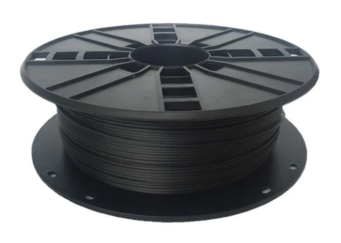 Filament pentru imprimantă 3D Gembird 3DP-PLA1.75-02-CARBON, PLA, Negru Carbon, 1.75 mm, 0,8kg