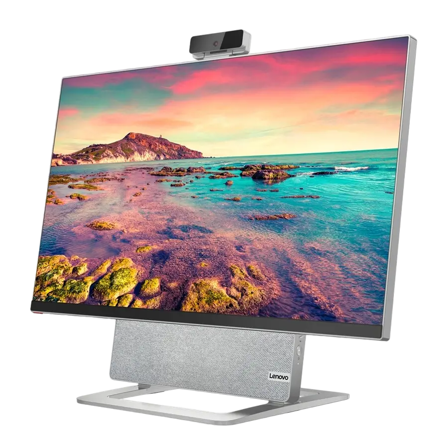 Computer All-in-One Lenovo YOGA AIO 7 27ARH6, 27", AMD Ryzen 5 4600H, 16GB/1536GB, Fără SO, Argintiu