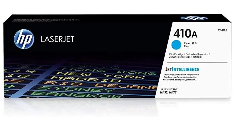 Cartuş HP CF411A (410A), Cyan