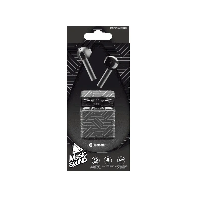 Наушники Cellularline Music Sound Fantasy, Black Lines