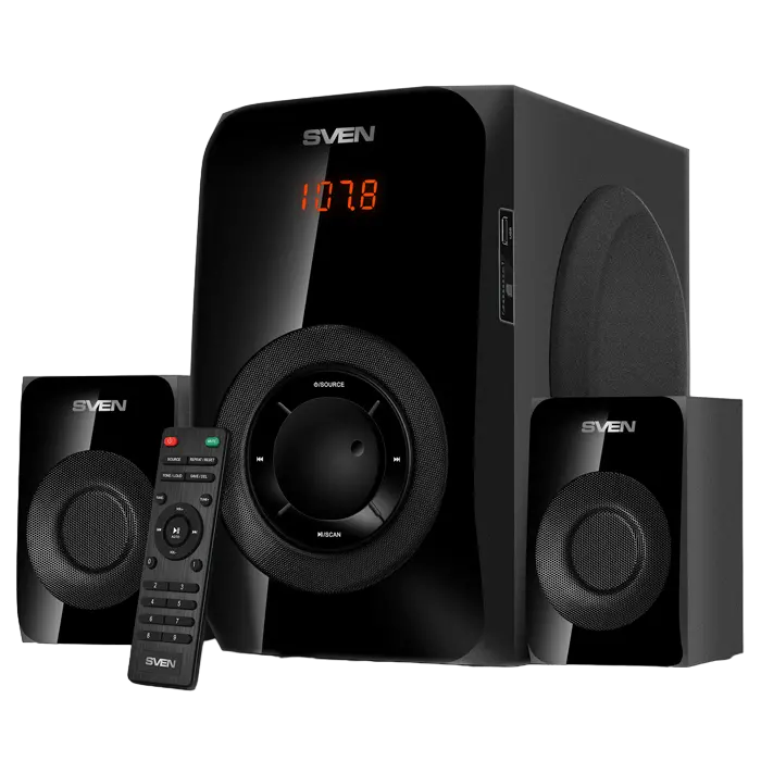 Boxe pentru calculator 2.1 SVEN MS-2020, Negru