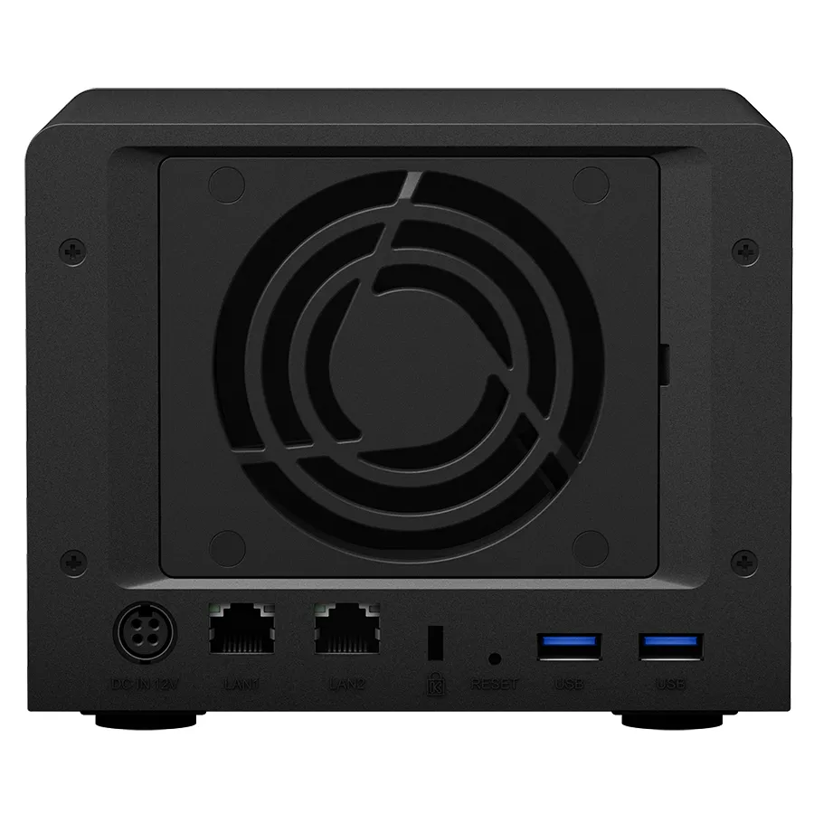 Сетевое хранилище SYNOLOGY DS620slim, Чёрный