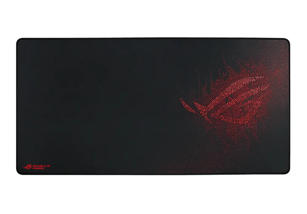 Mouse Pad pentru jocuri ASUS ROG Sheath, Extra Large, Negru/Rosu