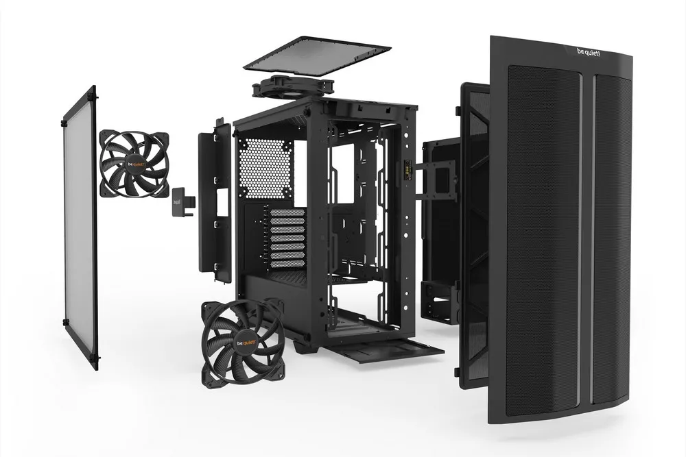 Carcasă PC be quiet! Pure Base 500DX , Midi-Tower, ATX PS2 , Negru