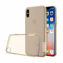 Чехол Nillkin iPhone XS/X - Ultra thin TPU - Nature, Коричневый
