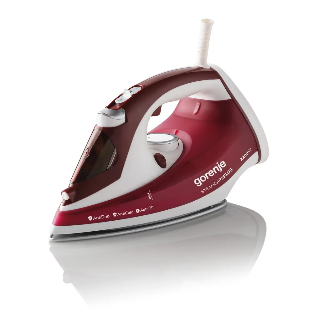 Fier de călcat Gorenje SIH2200RBC, 2200W, Roșu