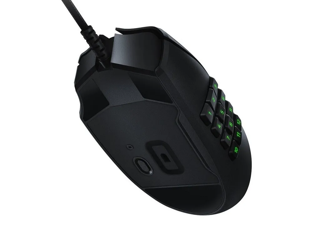 Gaming Mouse Razer Naga Trinity, 16k dpi, 19 buttons, 50G, 450IPS, 120g, RGB, USB, Black