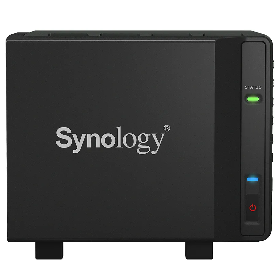 Сетевое хранилище SYNOLOGY DS419slim, Чёрный