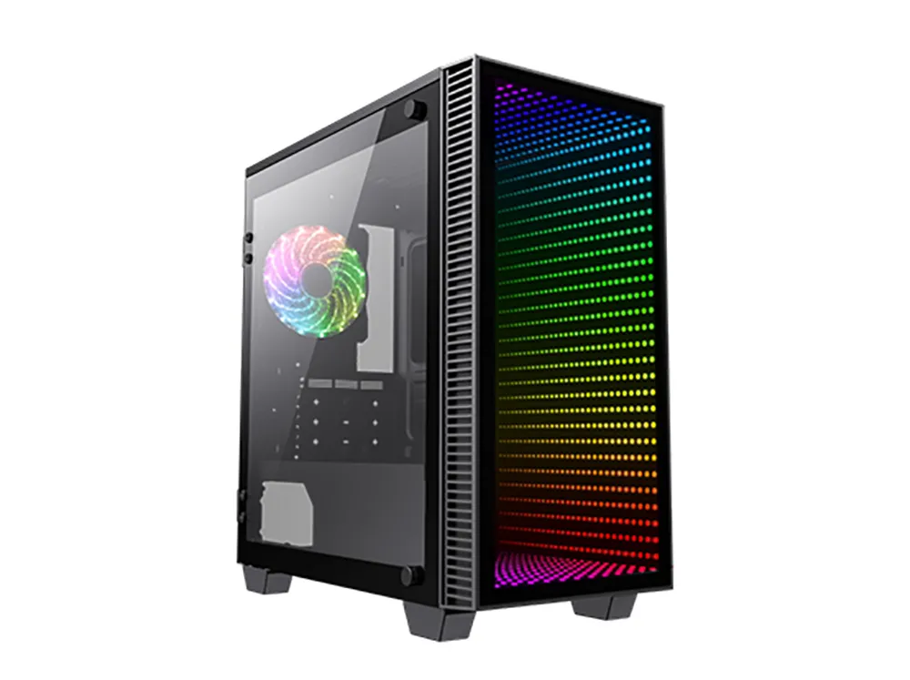 Carcasă PC Gamemax H608, Mini-Tower, ATX, Negru