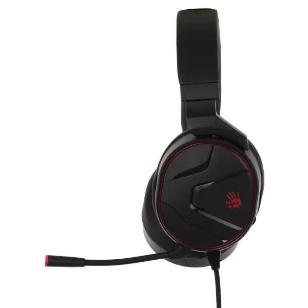 Căști gaming Bloody G600i, USB, Negru