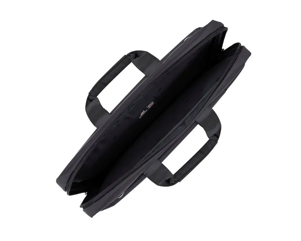 Geantă pentru Laptop RivaCase Central, 15.6", Poliester, Negru