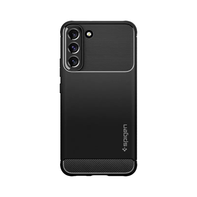 Spigen Samsung S22+, Rugged Armor, Matte Black