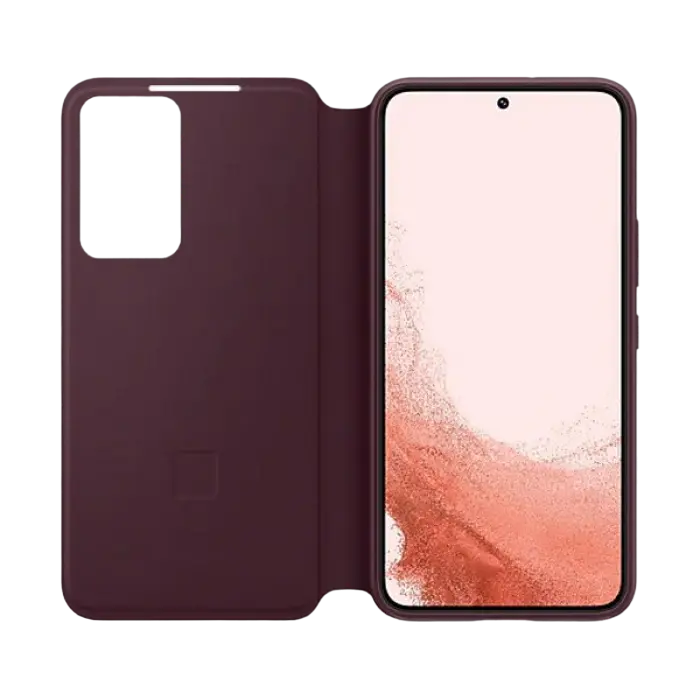 Husă tip carte Samsung Smart Clear View Cover for Galaxy S22, Vinus