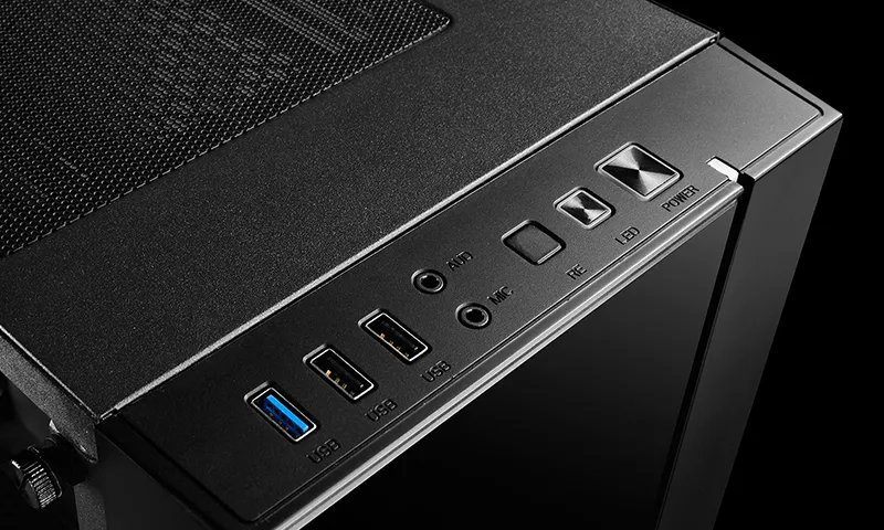 Carcasă PC Deepcool MATREXX 55 V3 ADD-RGB 3F, Midi-Tower, ATX, Negru