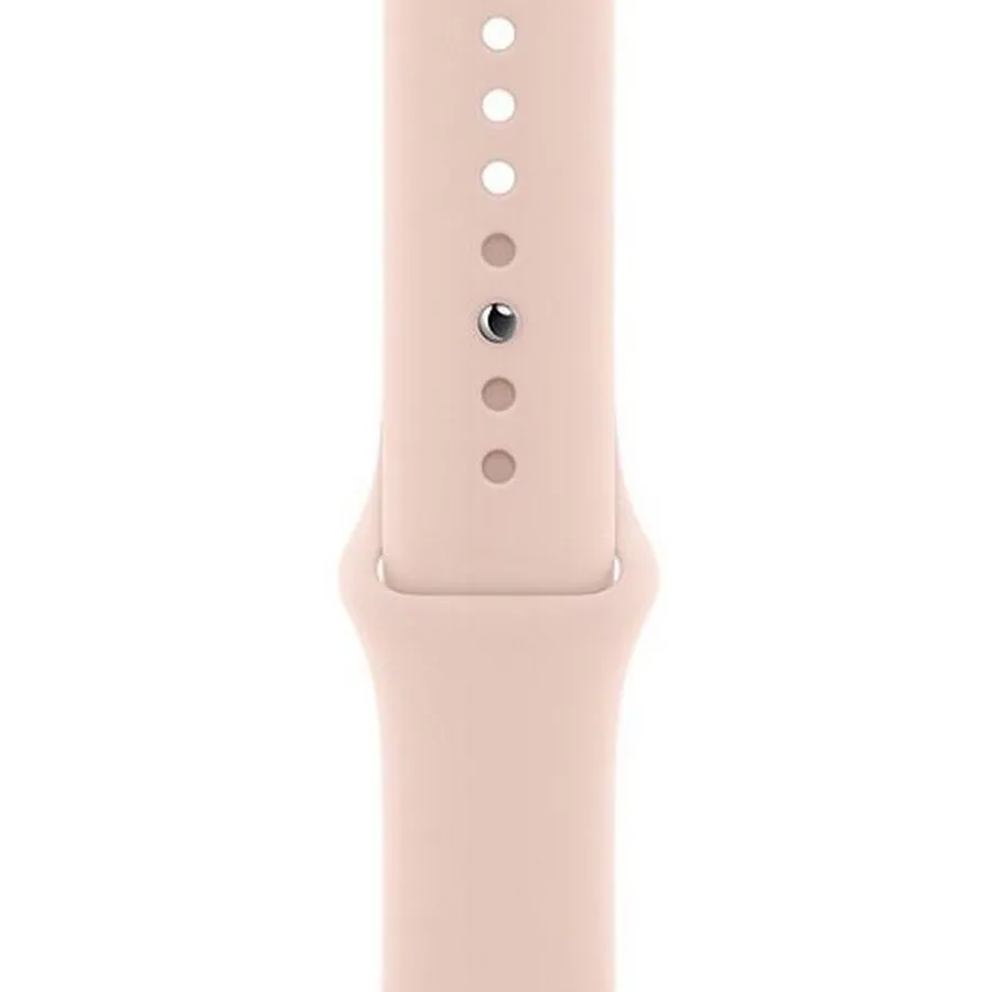 Ceas inteligent Apple Watch Series 6 GPS MG123, 40mm, Carcasă din aluminiu cu bandă sport Pink Sand
