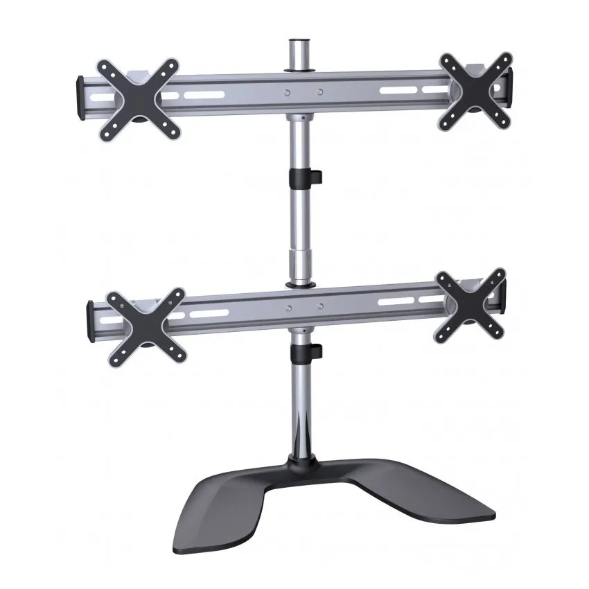 Suport birou pentru monitoare Reflecta PLANO DeskStand 23-1010 Q, Gri