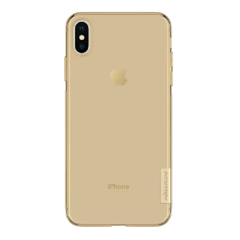 Чехол Nillkin iPhone XS/X - Ultra thin TPU - Nature, Коричневый