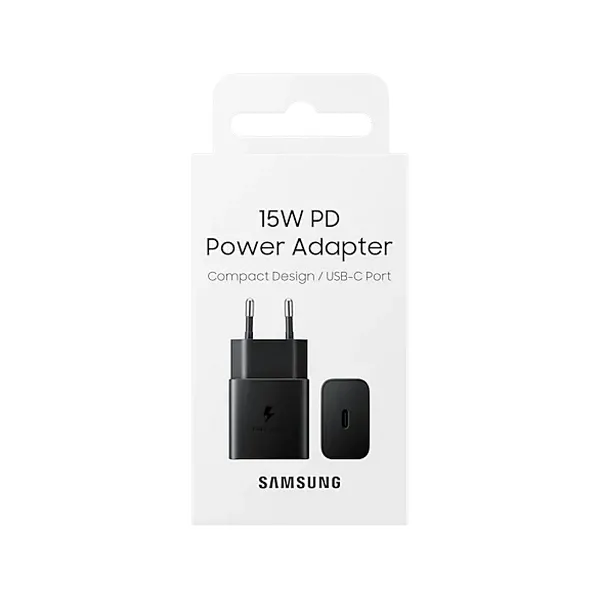 Зарядное устройство Samsung Fast Travel Charger EP-T1510, 15Вт, Чёрный