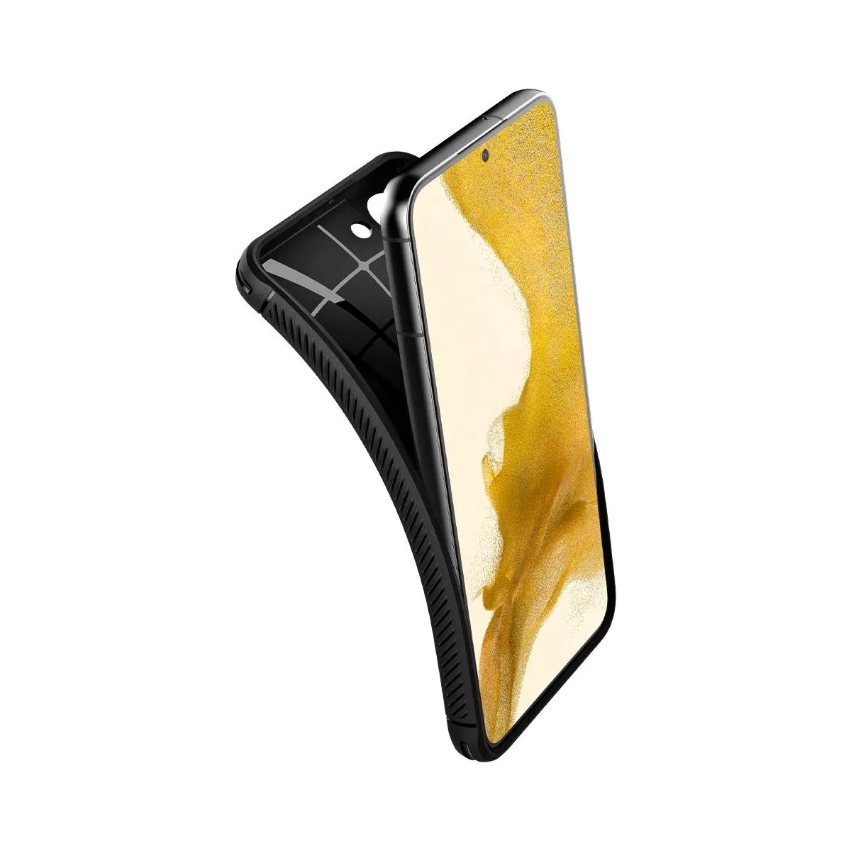 Spigen Samsung S22+, Rugged Armor, Matte Black
