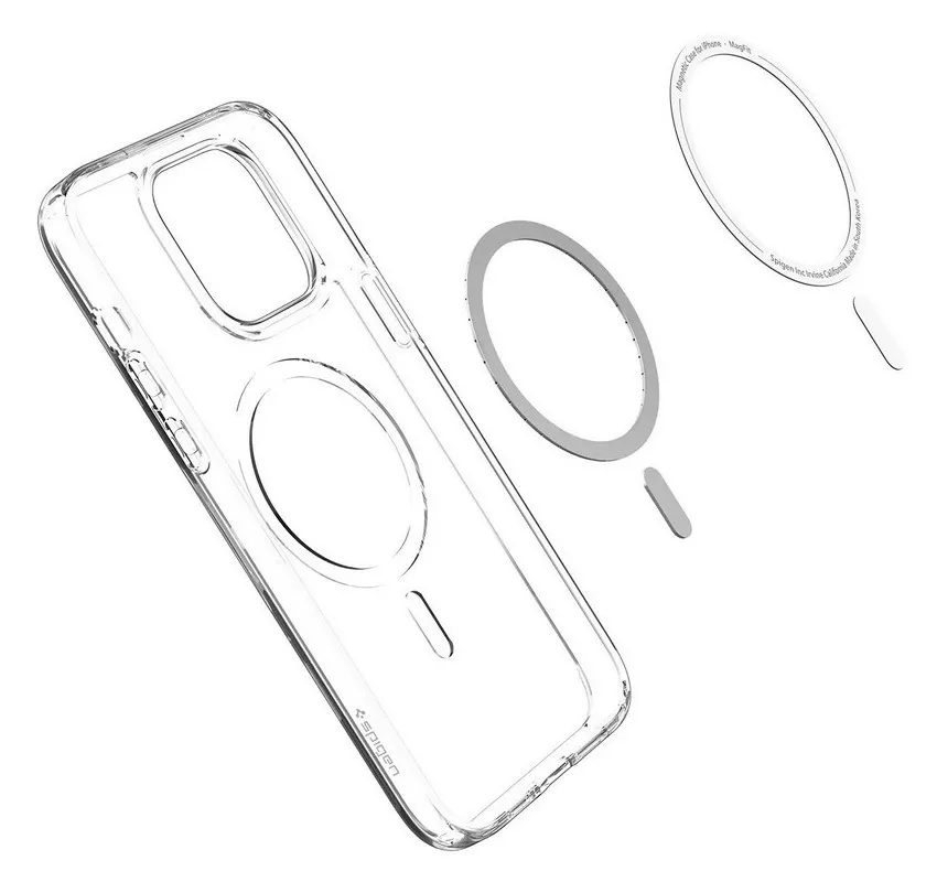 Spigen iPhone 14 Pro, Ultra Hybrid Mag Magsafe, White