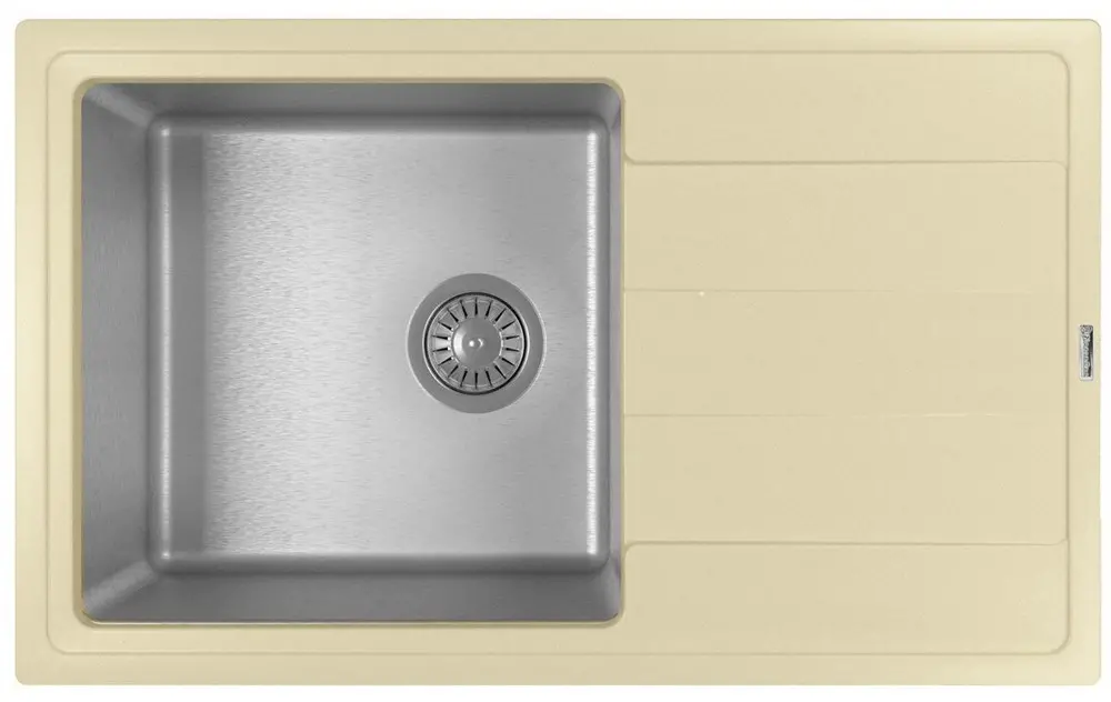 Кухонная мойка из кварца/нержав. Florentina-COMBI 780 Sampanie