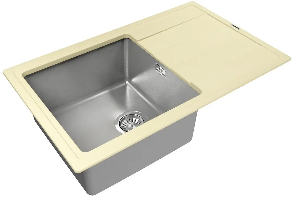 Кухонная мойка из кварца/нержав. Florentina-COMBI 780 Sampanie