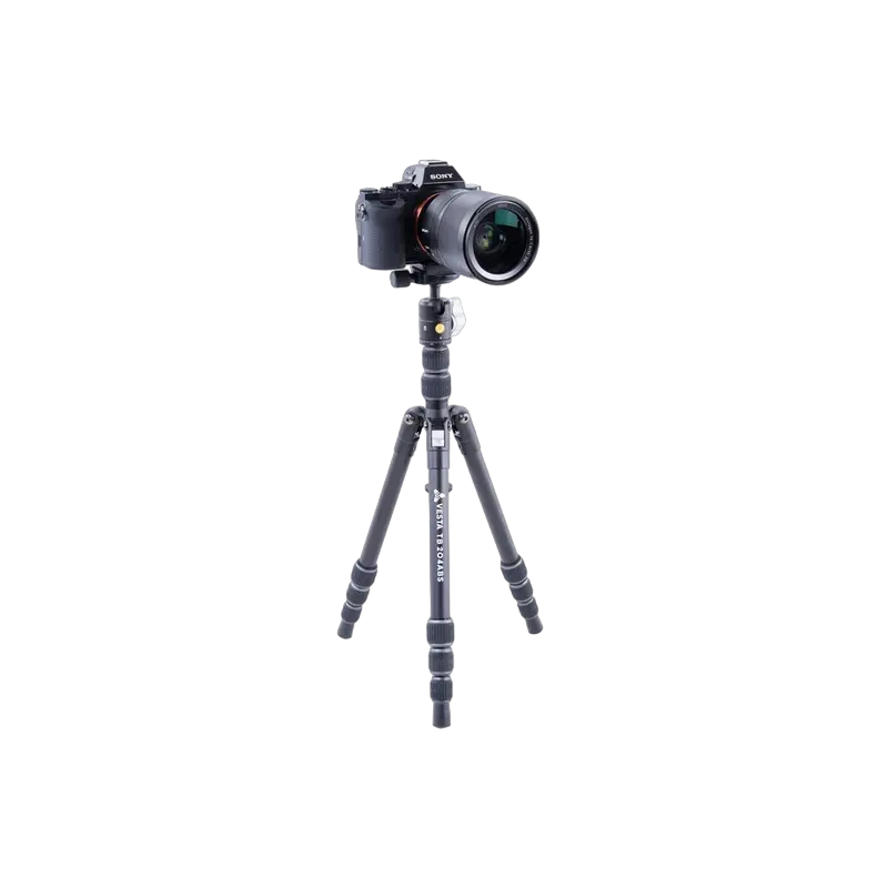 Tripied Foto-Video Vanguard VESTA TB 204ABS, Cap trepied de minge, Negru