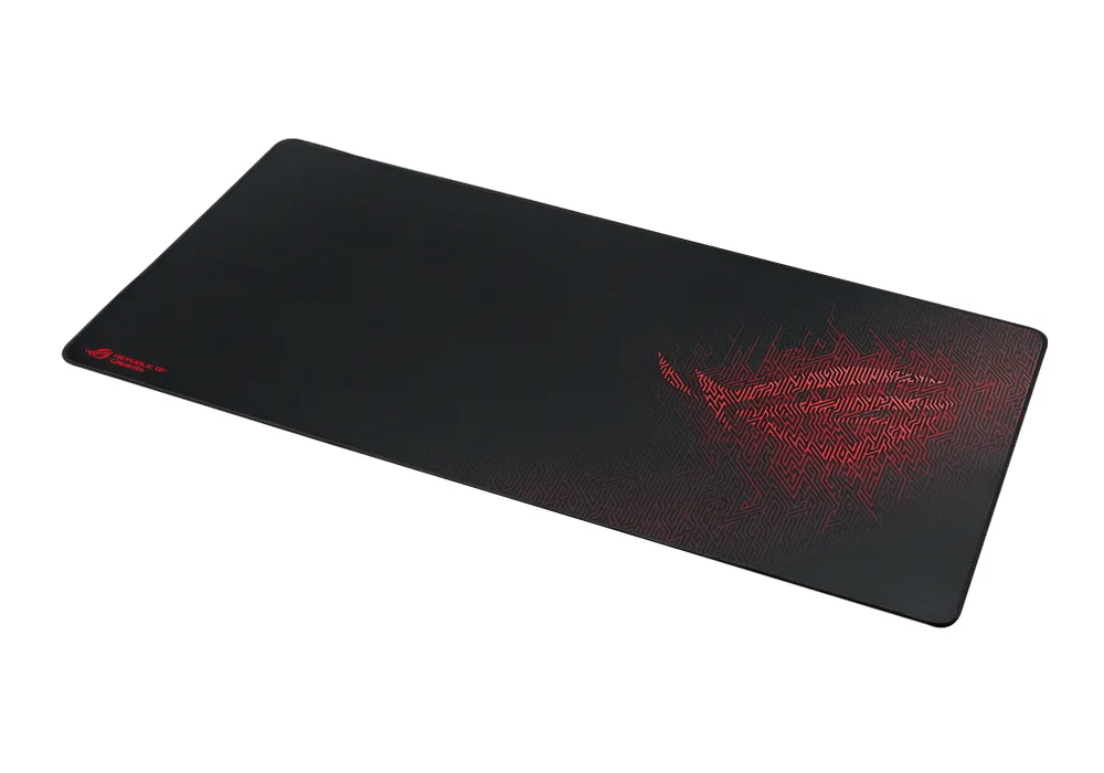 Mouse Pad pentru jocuri ASUS ROG Sheath, Extra Large, Negru/Rosu