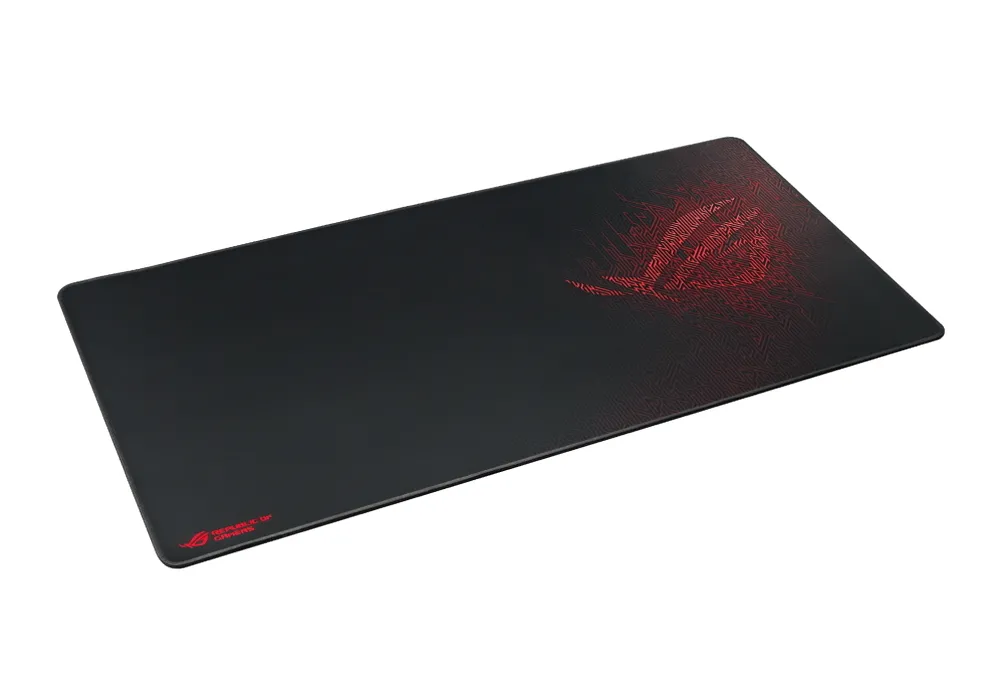 Mouse Pad pentru jocuri ASUS ROG Sheath, Extra Large, Negru/Rosu