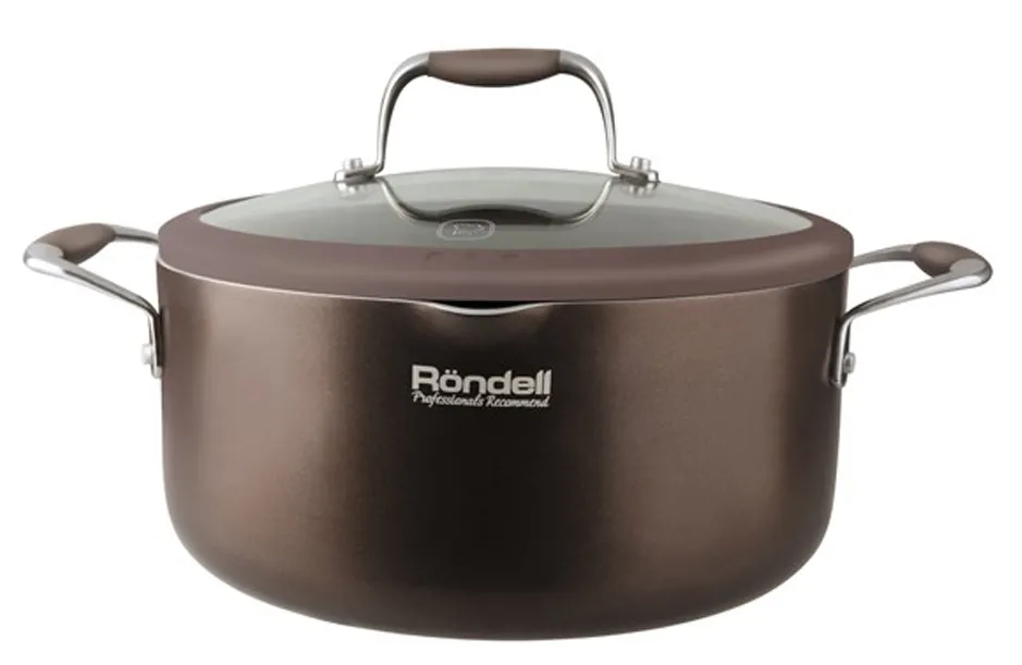 Кастрюля Rondell RDA-554, 3,2л, Коричневый