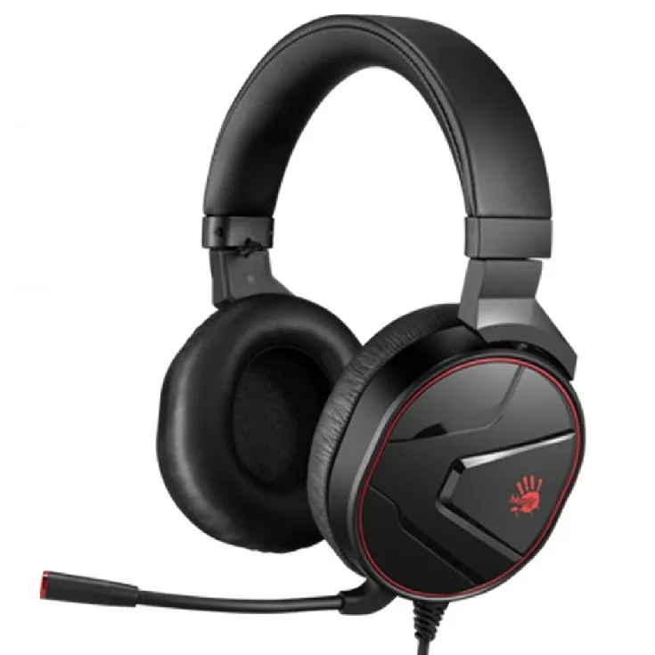 Căști gaming Bloody G600i, USB, Negru