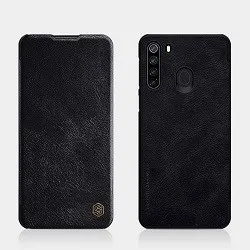 Husă tip carte Nillkin Galaxy A21 - Qin LC, Negru