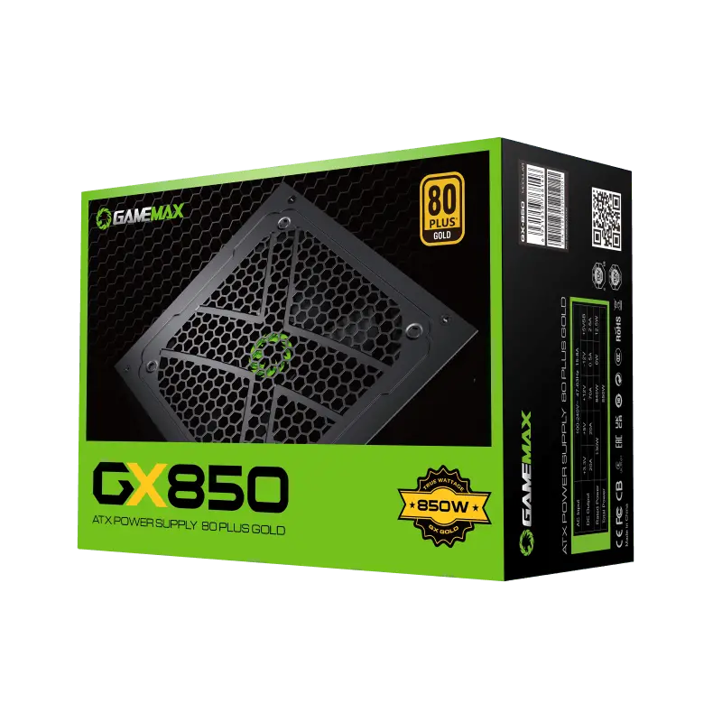 Sursă Alimentare PC Gamemax GX-850 Modular, 850W, ATX, Complet modular