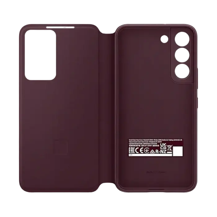 Husă tip carte Samsung Smart Clear View Cover for Galaxy S22, Vinus