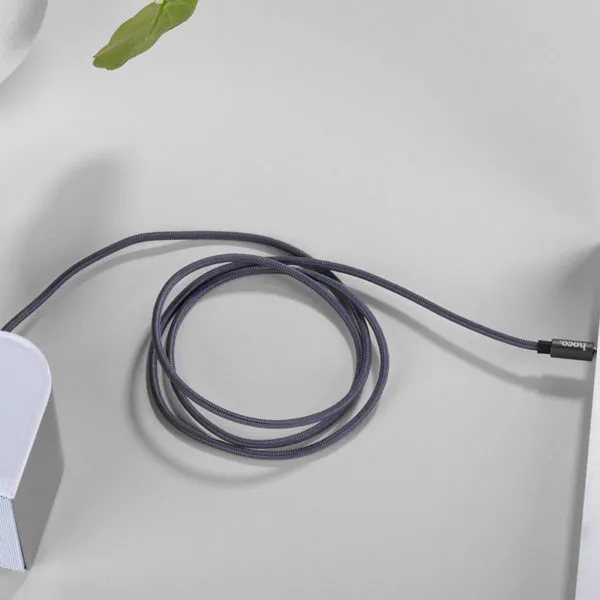 Cablu audio Hoco UPA03, 3.5 mm - 3.5 mm, 1m, Negru